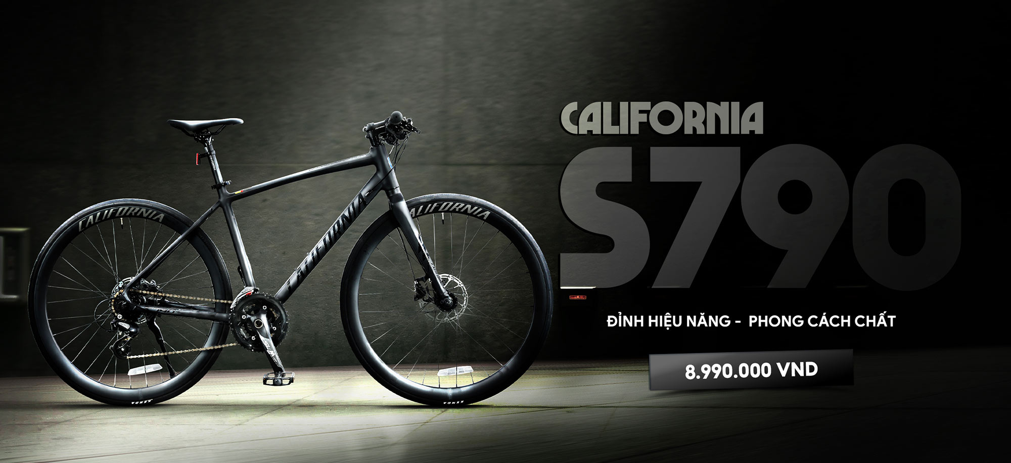 Banner xe đạp California S790