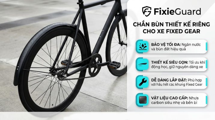 chắn bùn xe đạp Fixed Gear