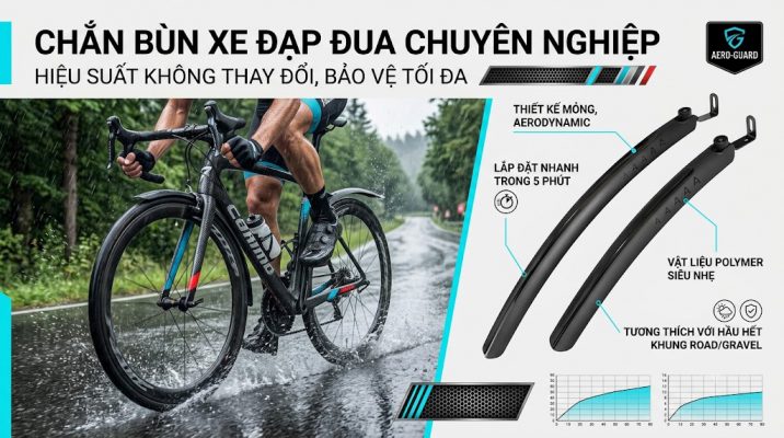 chắn bùn xe đạp đua