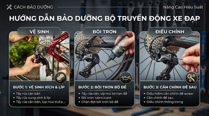 Bộ đề xe đạp là gì? Cách chọn bộ đề phù hợp cho từng dòng xe 4 dấu hiệu bảo dưỡng bộ đề